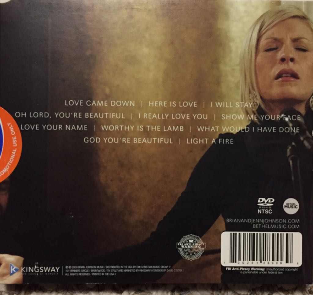 Love Came Down - Johnson, Brian (CD) music collectible [Barcode 700261289069] - Main Image 2
