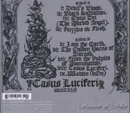 Lasus Luciferi - Watain (CD) music collectible - Main Image 2