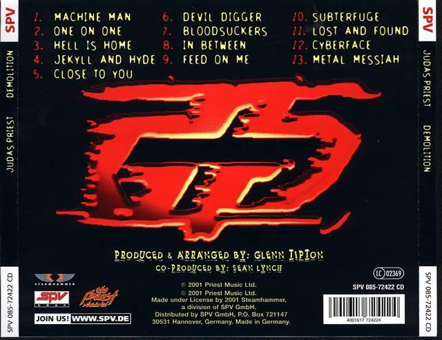 Demolition - Judas Priest music collectible - Main Image 2