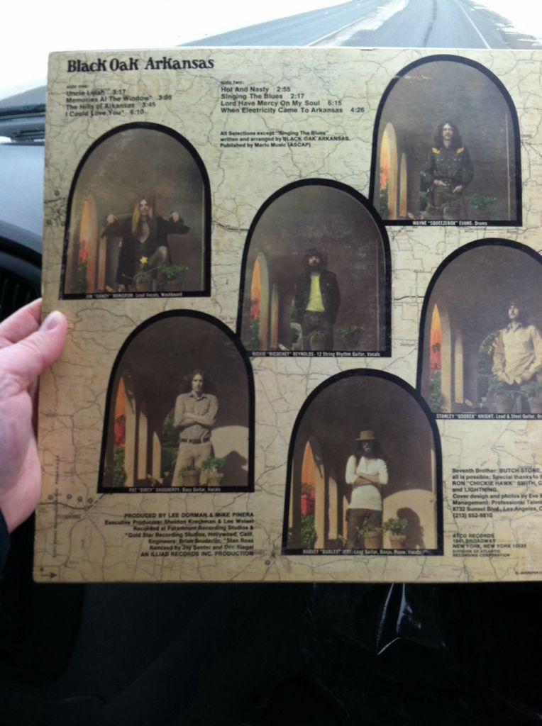 Black Oak Arkansas - Black Oak Arkansas (12”) music collectible - Main Image 2
