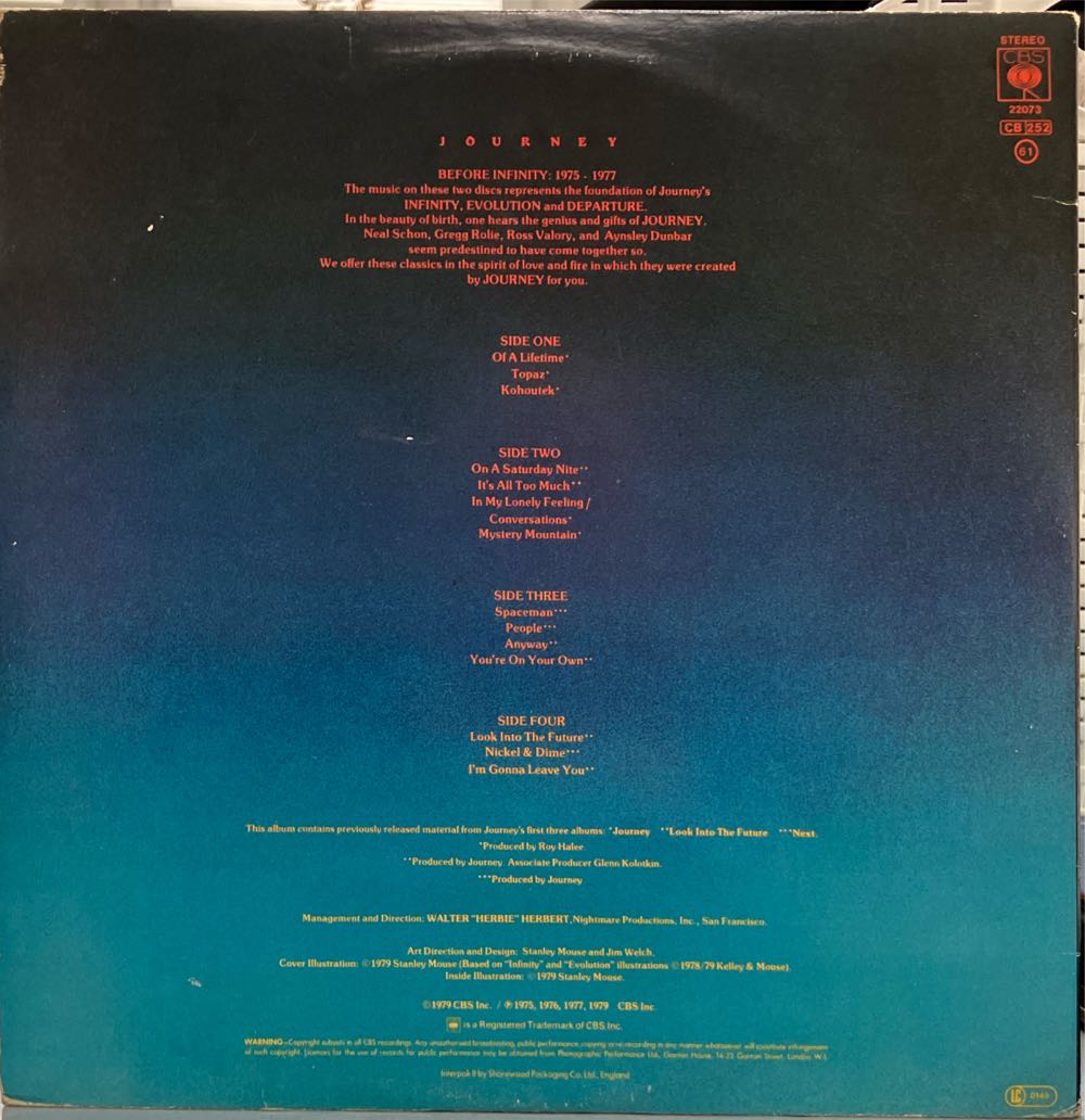 In The Beginning - Journey (CD) music collectible - Main Image 2