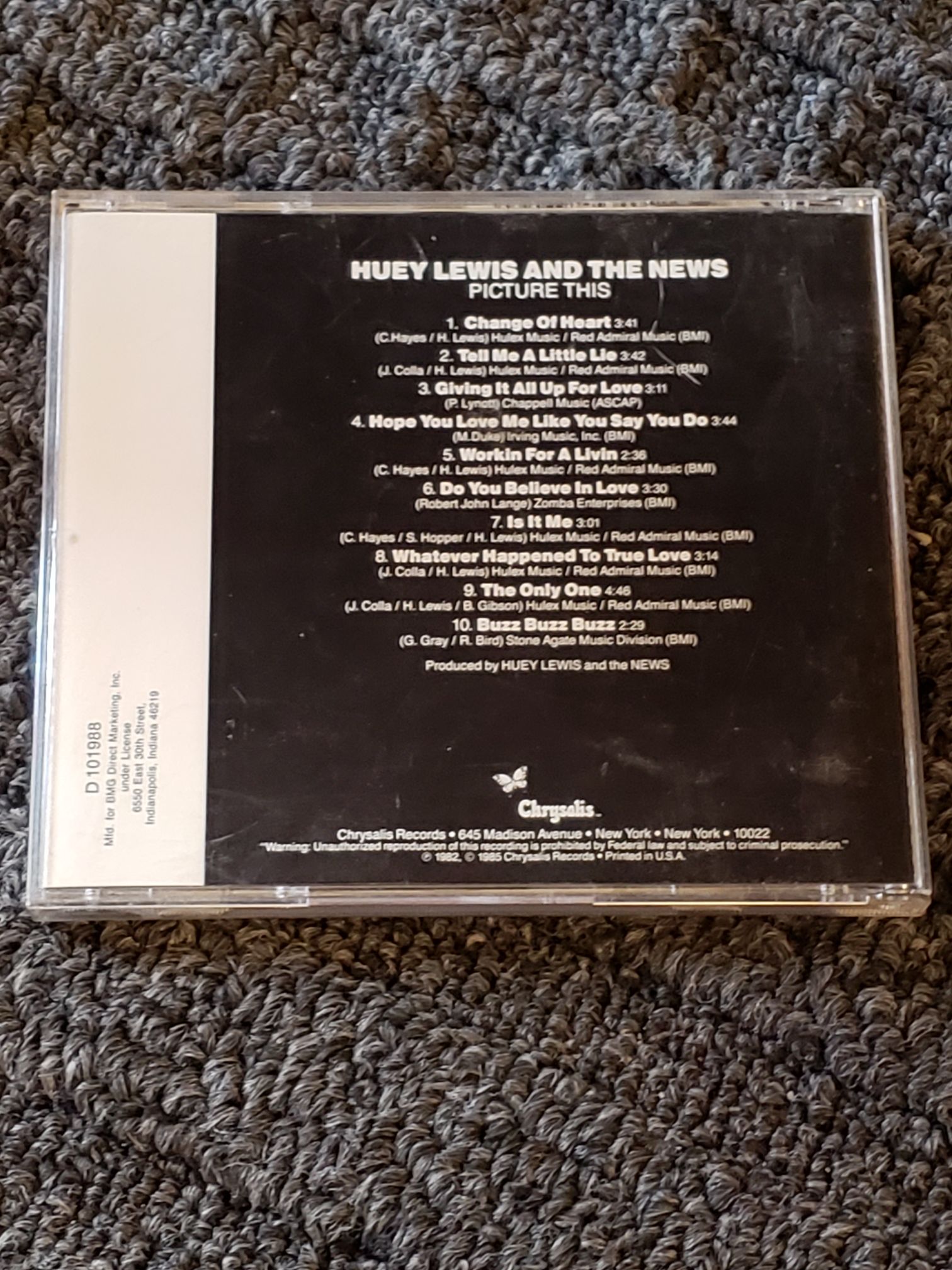 Picture This - Lewis,Huey & The News (12”) music collectible - Main Image 2