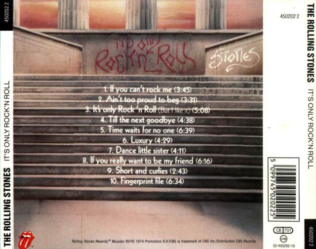 It’s Only Rock ’N’ Roll - Rolling Stones (CD) music collectible - Main Image 2