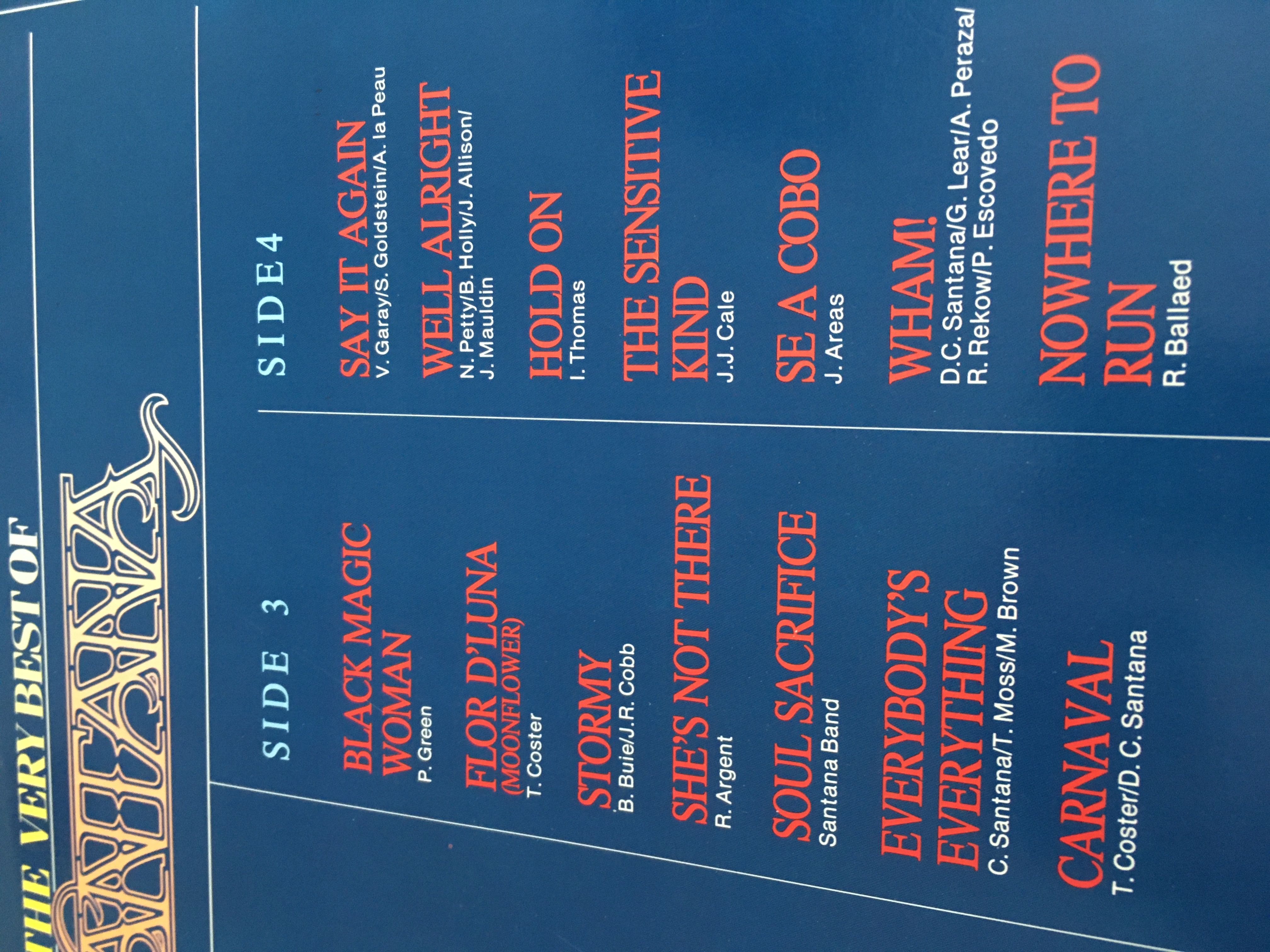 The Very Best Of Santana - Santana (CD) music collectible - Main Image 4