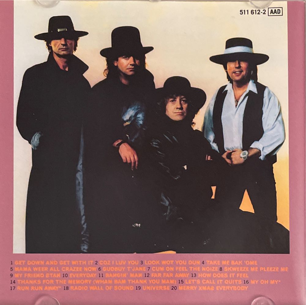 Wall Of Hits (Best Of) - Slade (CD - 77) music collectible [Barcode 731451161223] - Main Image 4