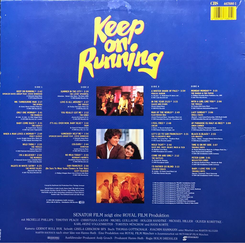 Keep On Running - Various (12”) music collectible [Barcode 5099746768010] - Main Image 2