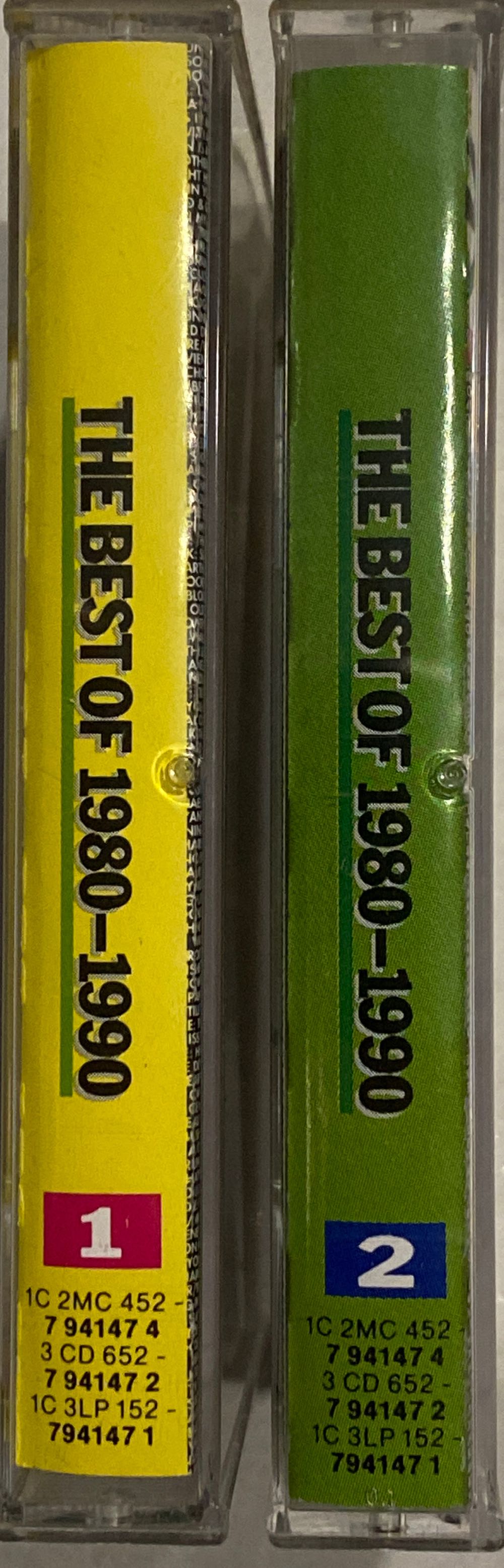 The Best Of 1980-1990 - Various (Cassette) music collectible - Main Image 4