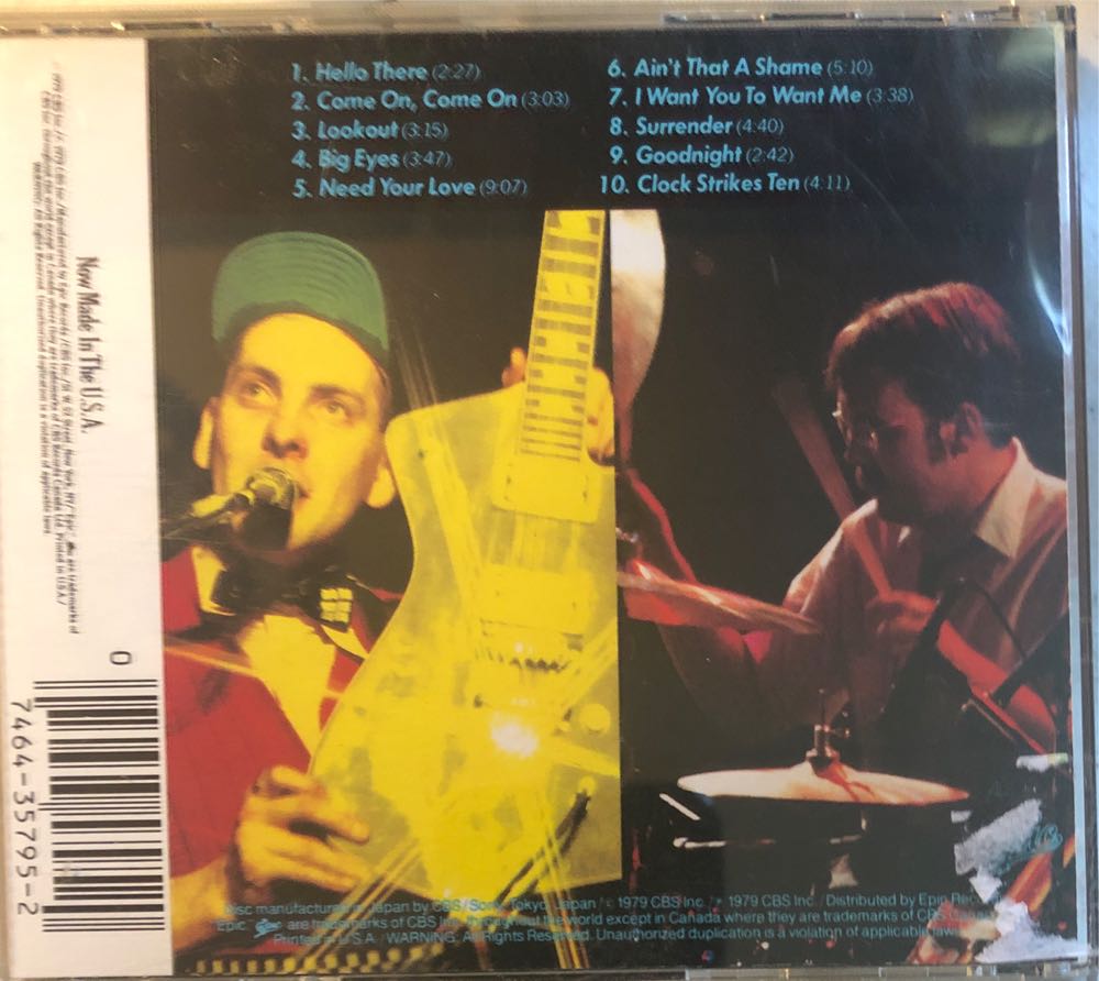 At Budokan - Cheap Trick (CD - 42) music collectible [Barcode 074643579520] - Main Image 3