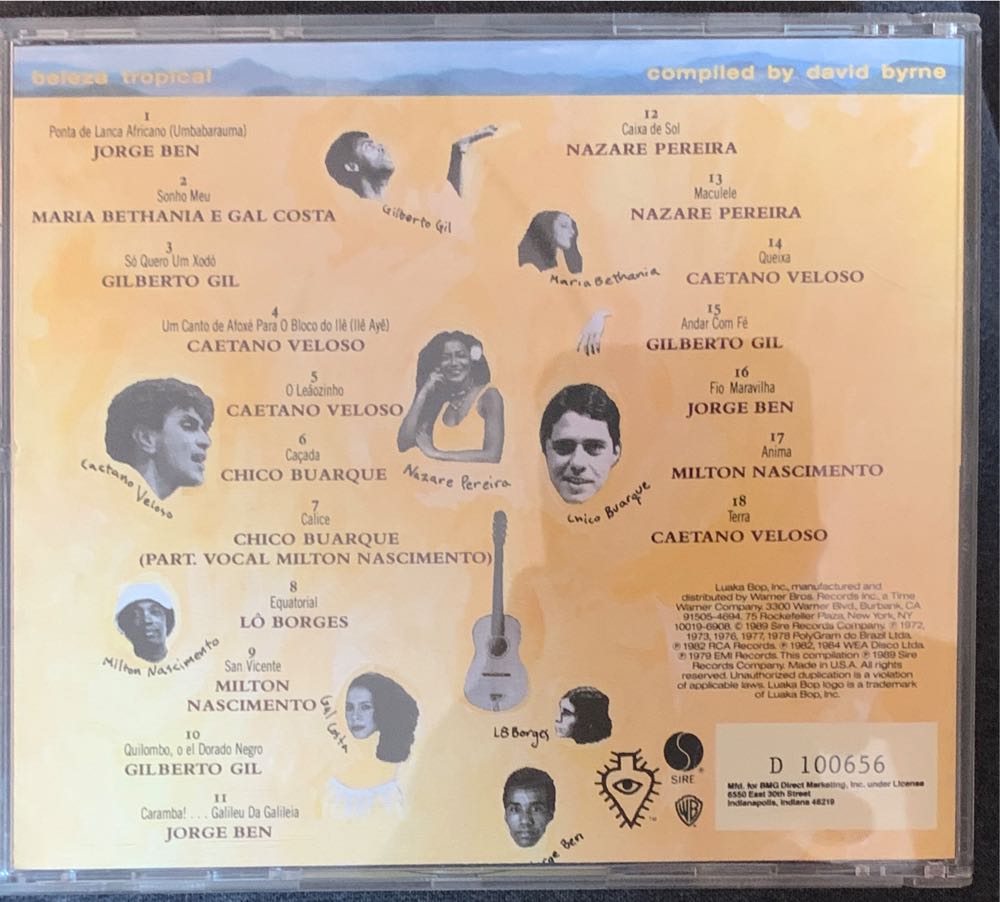 Beleza Tropical - Variety Of Artists/ Original Hits (CD) music collectible - Main Image 2