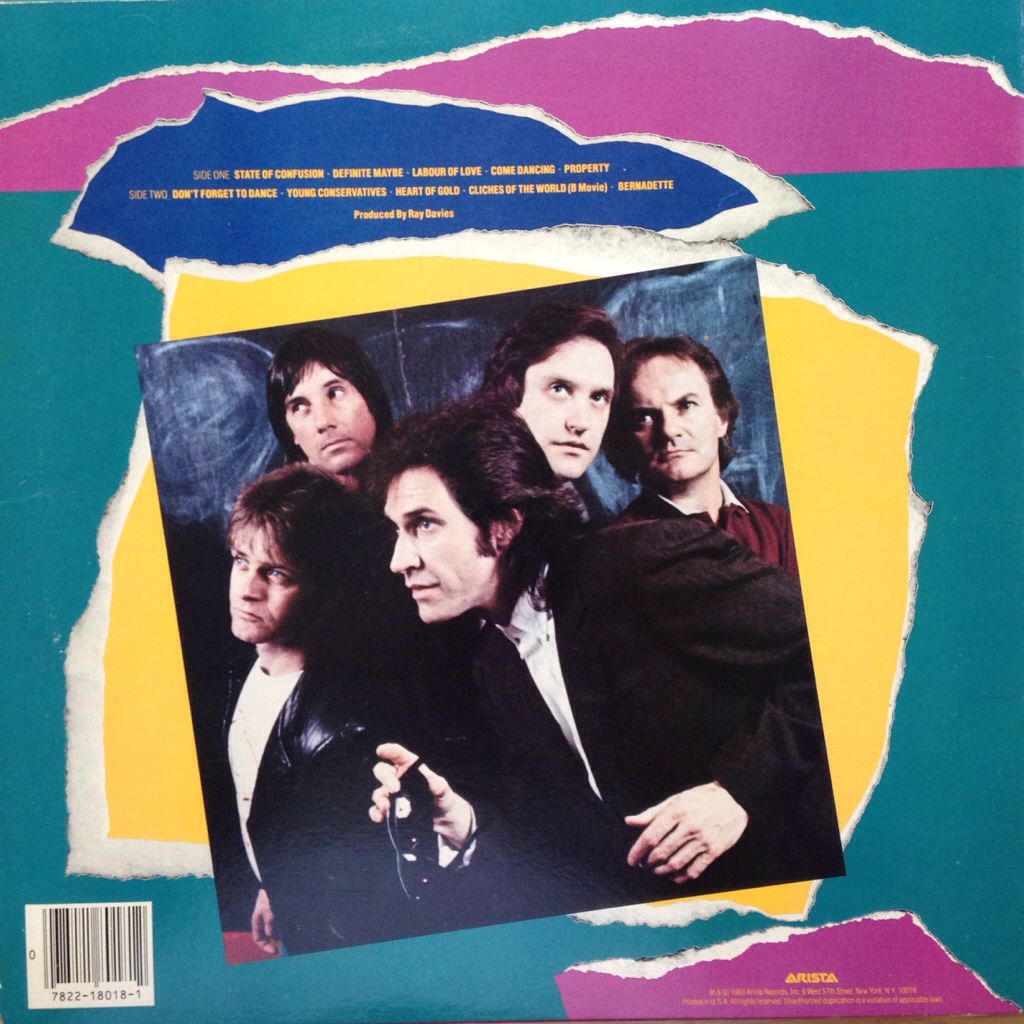 State Of Confusion - Kinks, The (12”) music collectible - Main Image 2