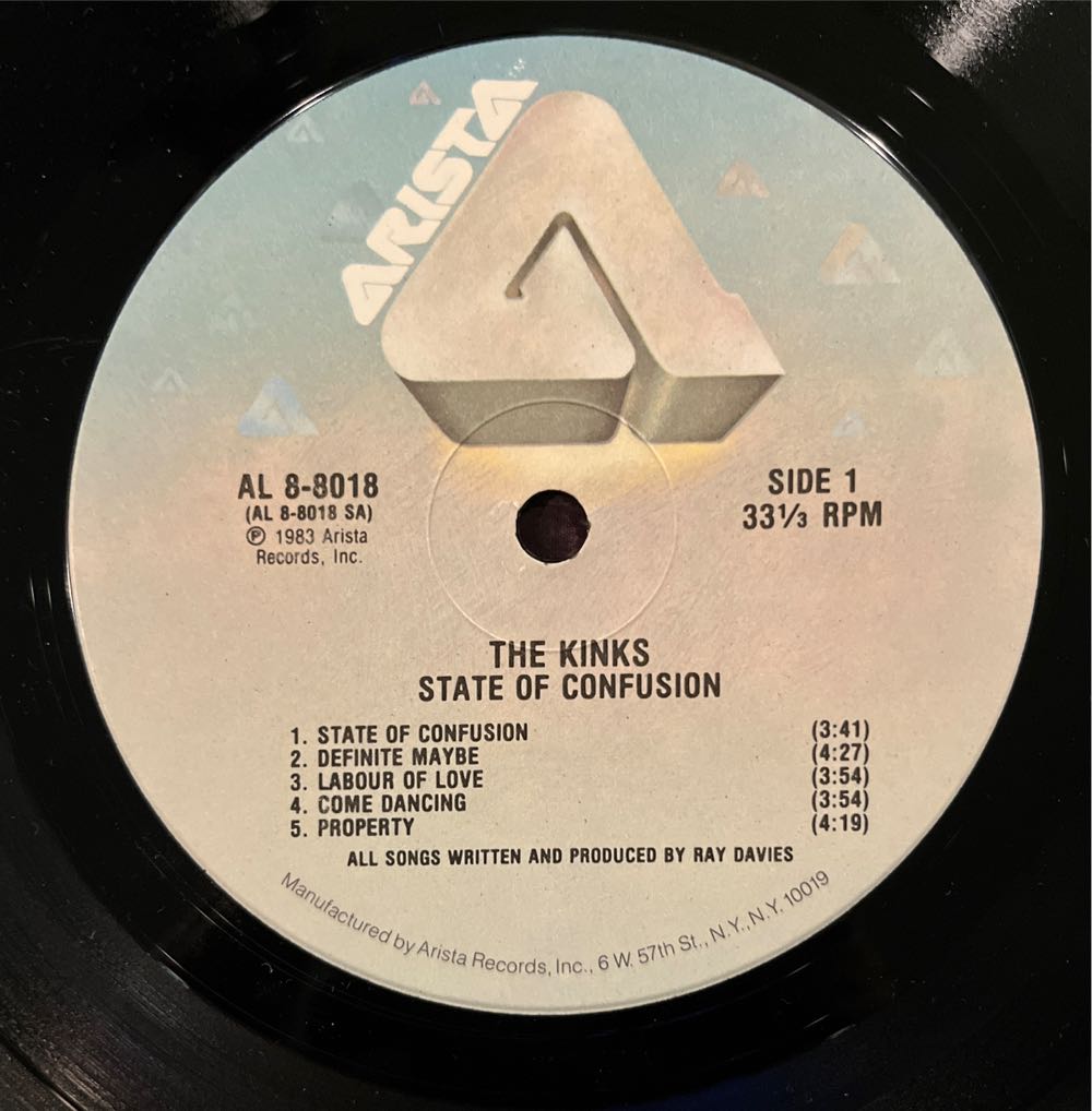 State Of Confusion - Kinks, The (12”) music collectible - Main Image 3