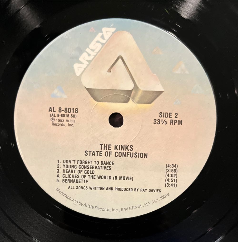 State Of Confusion - Kinks, The (12”) music collectible - Main Image 4