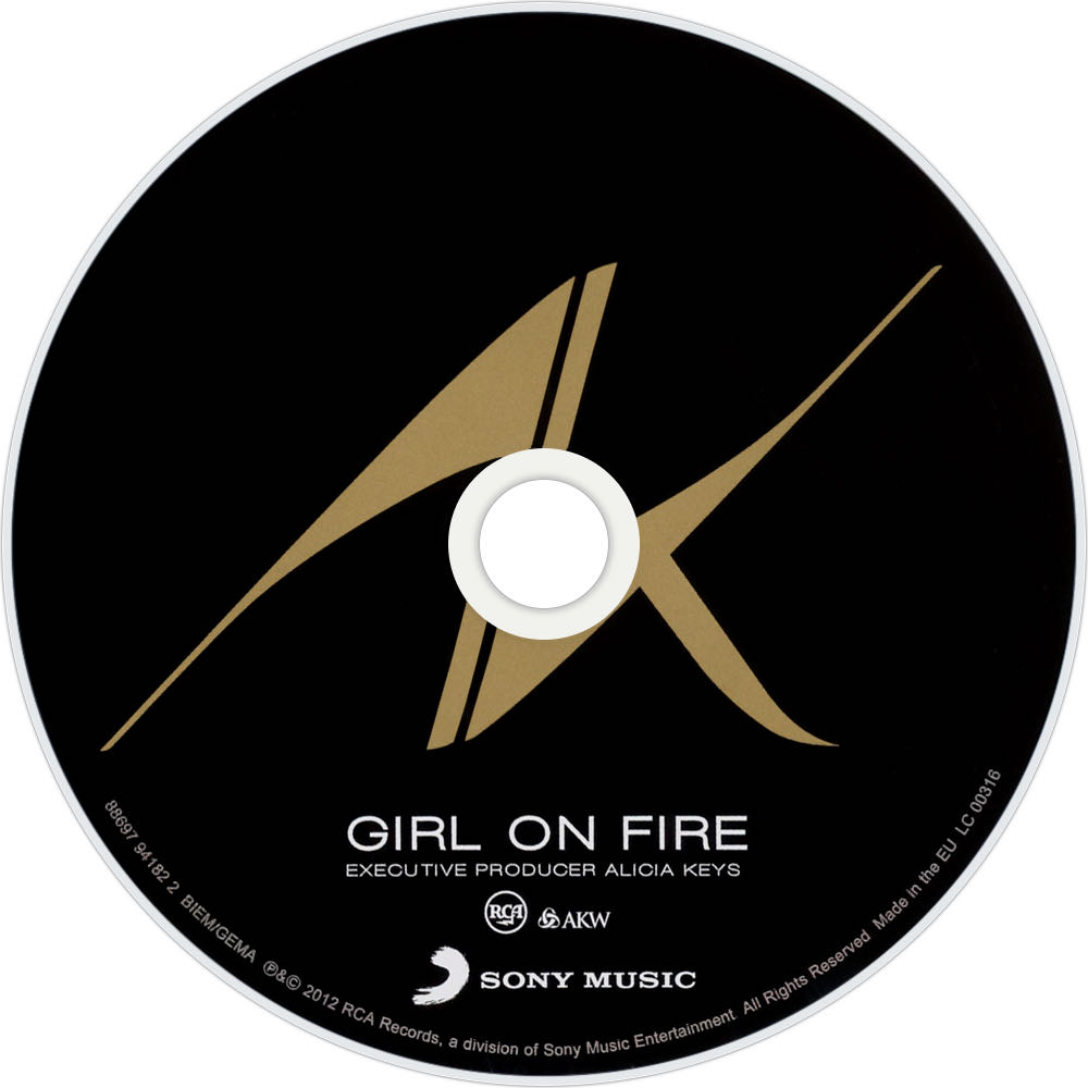 Girl On Fire - Keys, Alicia (CD - 54) music collectible [Barcode 886979418226] - Main Image 3