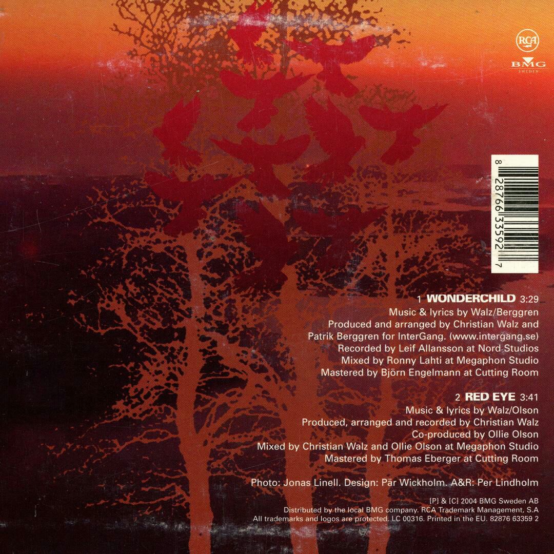 Wonderchild - Christian walz (CD) music collectible [Barcode 828766335927] - Main Image 2