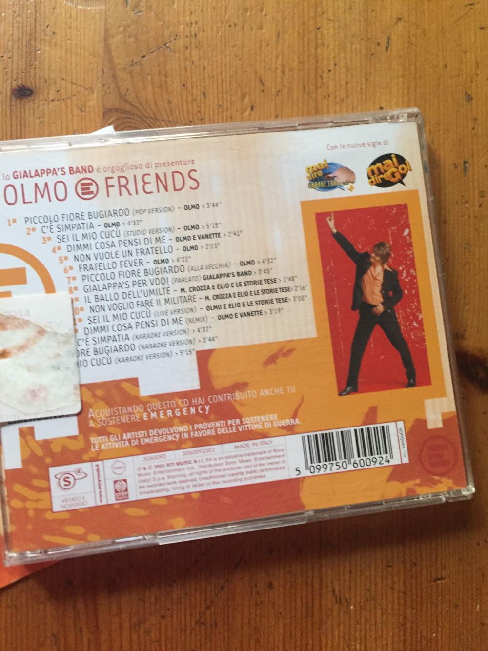 Olmo & Friends - Olmo (CD) music collectible [Barcode 5099750600924] - Main Image 4