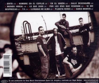 Hombre En El Espejo - Melon Diesel (CD) music collectible [Barcode 5099750228821] - Main Image 2