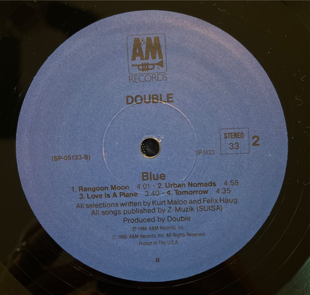 Blue - double (12” - 3538) music collectible [Barcode 042282773814] - Main Image 4