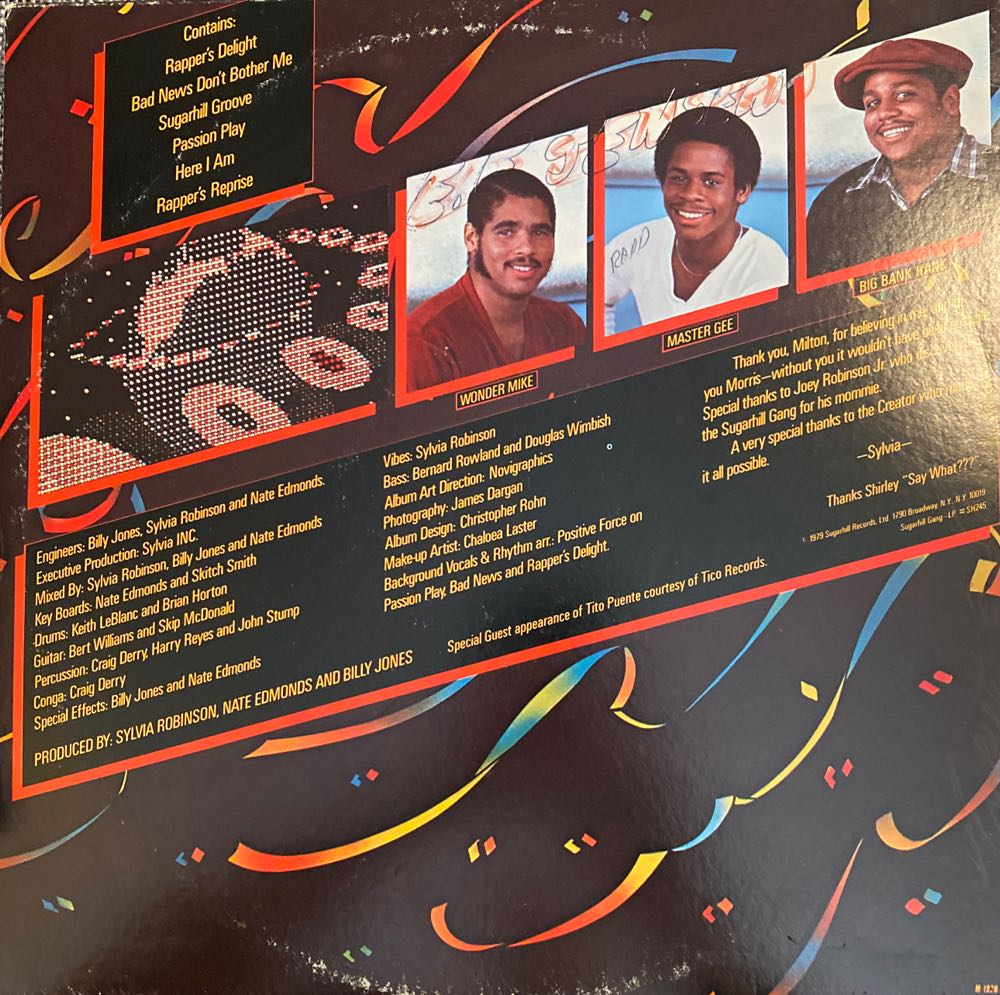 Sugarhill Gang - Sugarhill Gang (12”) music collectible - Main Image 2