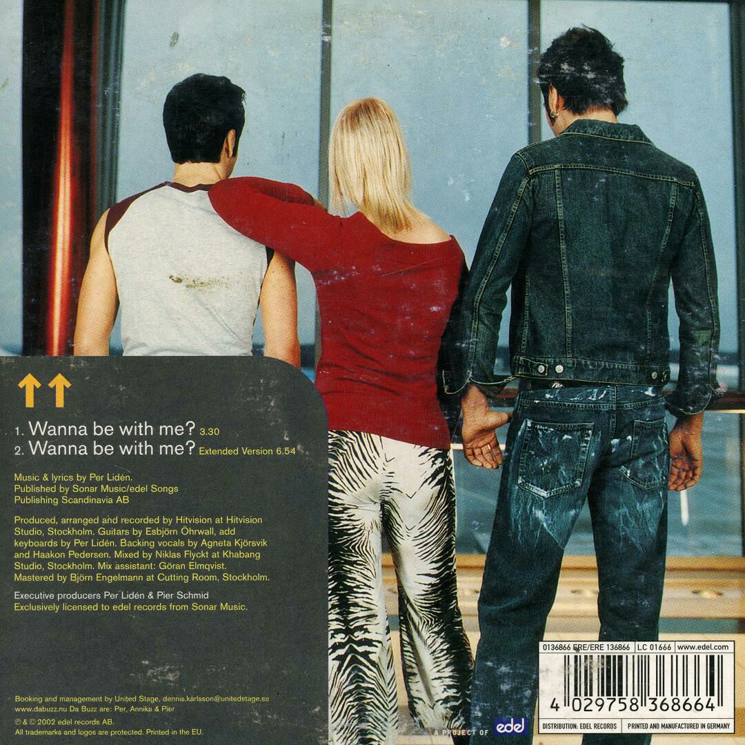 Wanna Be With Me - Da buzz (CD) music collectible [Barcode 4029758368664] - Main Image 2