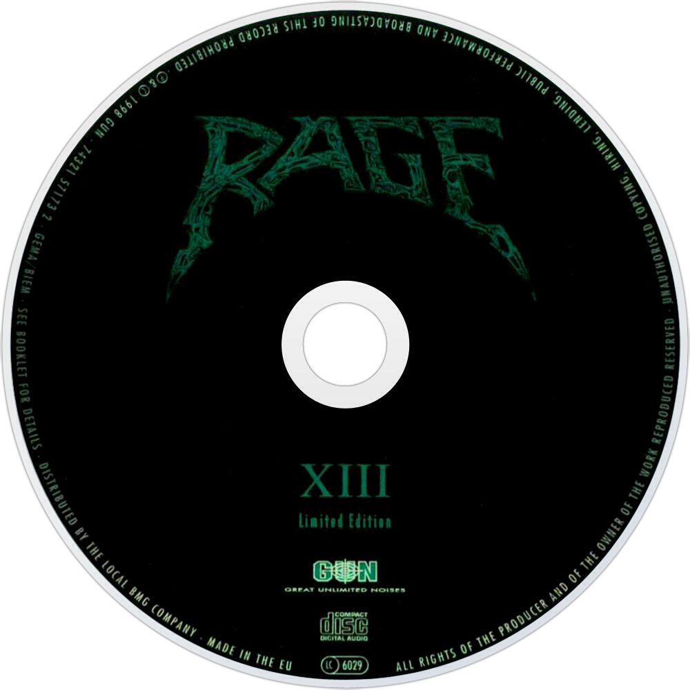 XIII - Rage (CD) music collectible [Barcode 743215717324] - Main Image 2