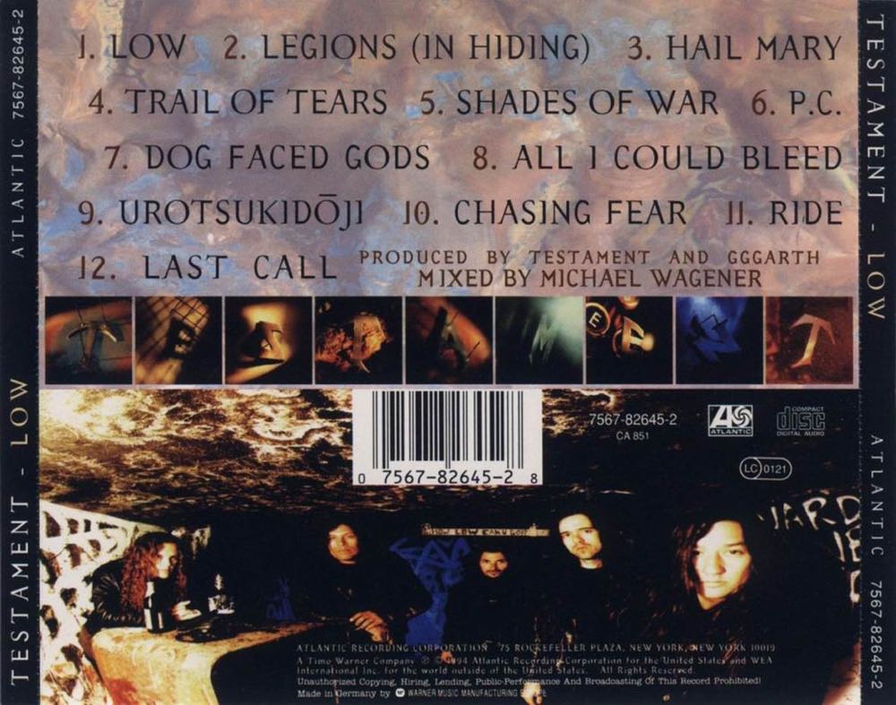 Low - Testament (CD) music collectible - Main Image 2