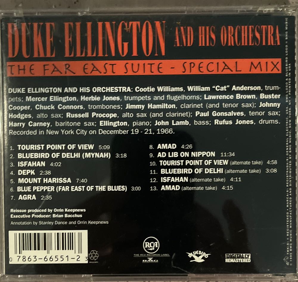 The Far East Suite - Ellington, Duke (CD - 61) music collectible [Barcode 078636655123] - Main Image 2
