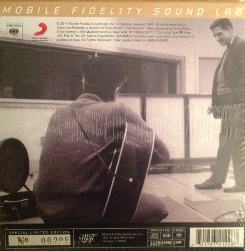 Bob Dylan - Dylan, Bob (SACD) music collectible [Barcode 821797212267] - Main Image 2
