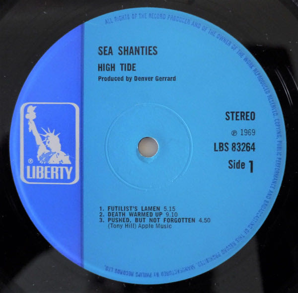 Sea Shanties - High Tide (12”) music collectible - Main Image 3