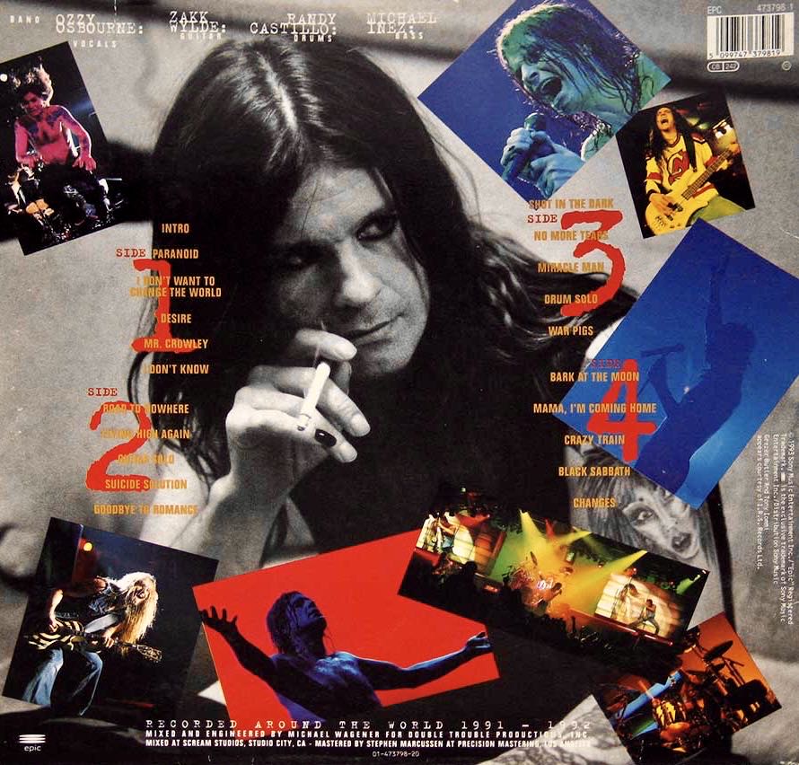 Live & Loud - Ozzy Osbourne (CD) music collectible [Barcode 8803581213492] - Main Image 3