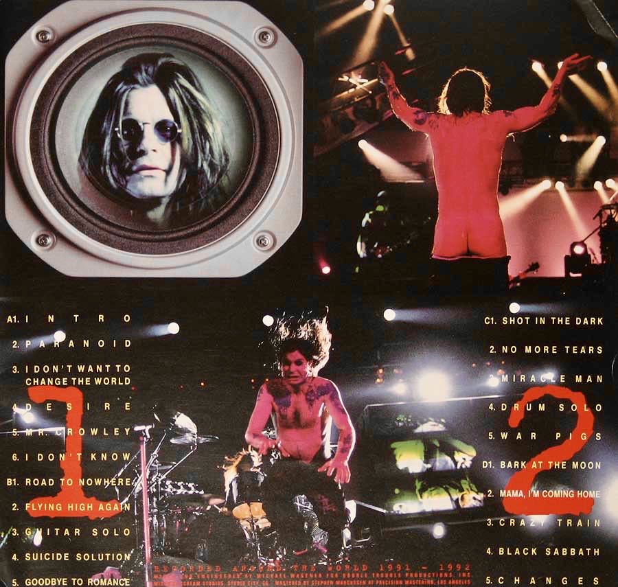 Live & Loud - Ozzy Osbourne (CD) music collectible [Barcode 8803581213492] - Main Image 4