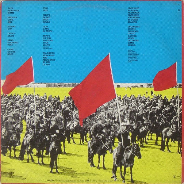 Give ’Em Enough Rope - Clash, The (12”) music collectible - Main Image 2