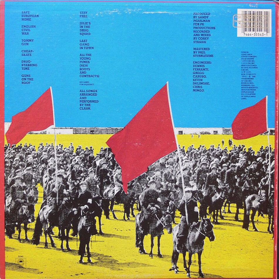 Give ’Em Enough Rope - Clash (MP3 - 37) music collectible - Main Image 2