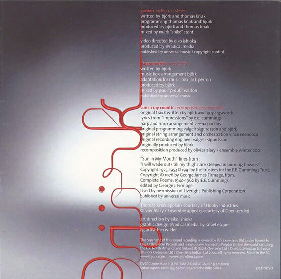 Cocoon - BjÃ¶rk (CD) music collectible [Barcode 731457067123] - Main Image 2
