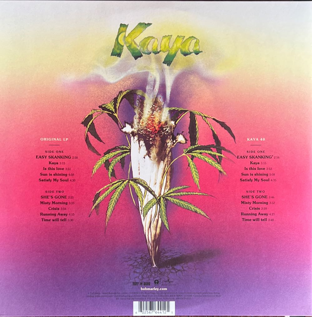 Kaya - Marley, Bob & Wailers, The (12” - 37) music collectible [Barcode 602547276261] - Main Image 4
