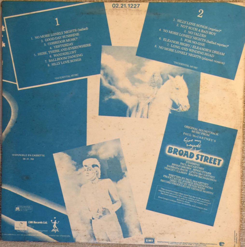 Give My Regards To Broad Street - McCartney, Paul (12”) music collectible - Main Image 2