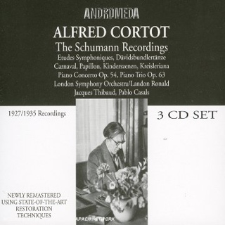 The Schumann Recordings - Alfred Cortot (CD) music collectible [Barcode 3830257450122] - Main Image 1