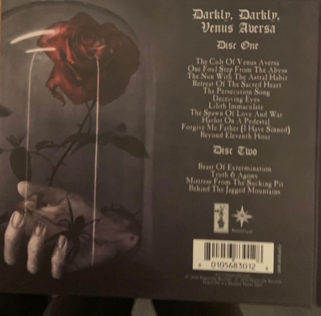 Darkly, Darkly Venus Aversa - Cradle Of Filth (CD) music collectible [Barcode 801056830128] - Main Image 2