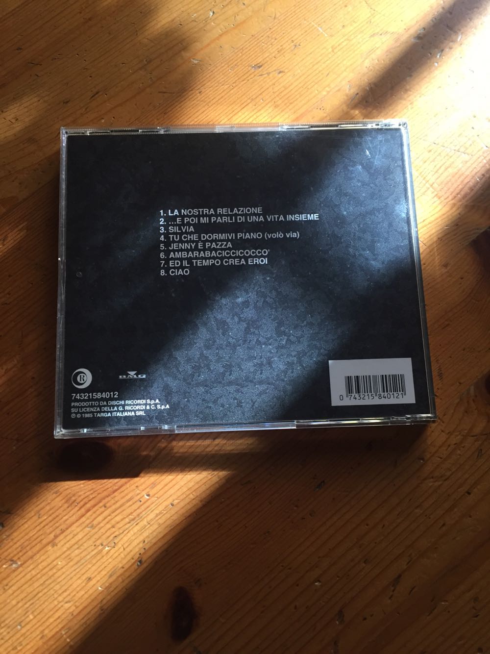 Ma Cosa Vuoi Che Sia Una Canzone - Vasco Rossi (CD) music collectible [Barcode 743215840121] - Main Image 4