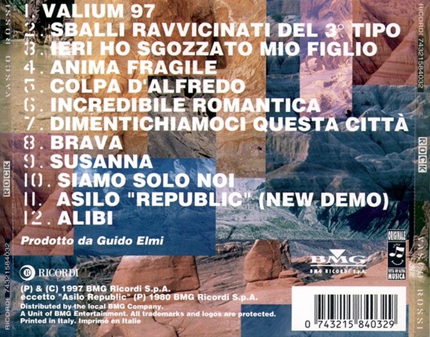 Rock - Vasco Rossi (CD) music collectible - Main Image 2