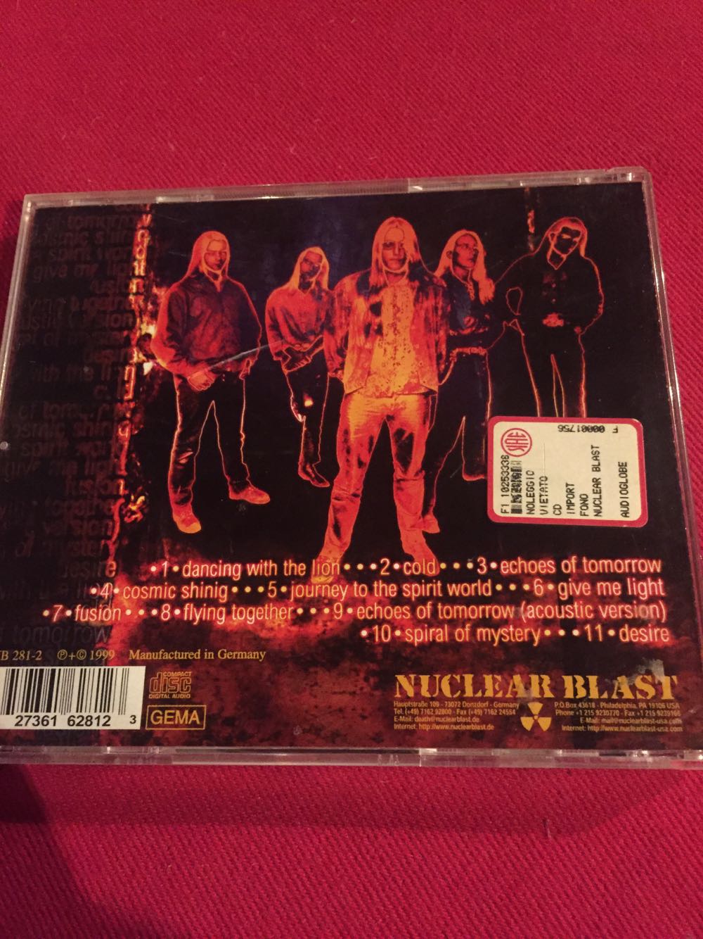 Give Me Light - Darkseed (CD) music collectible [Barcode 727361628123] - Main Image 2