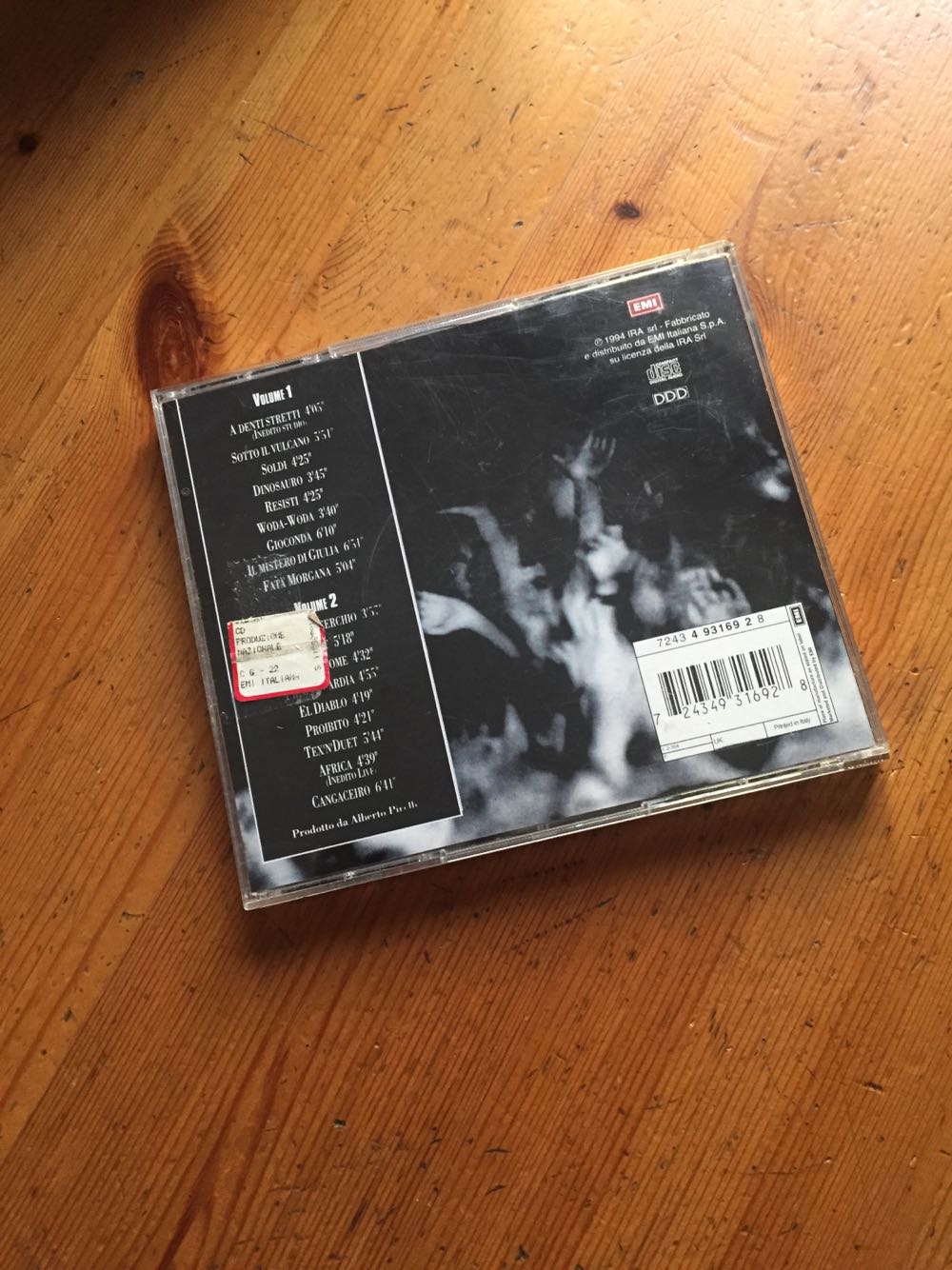 Colpo Di Coda - Litfiba (CD) music collectible [Barcode 724349316928] - Main Image 3