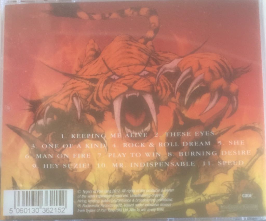 Ambush - Tygers of Pan Tang (CD) music collectible [Barcode 5060130362152] - Main Image 2