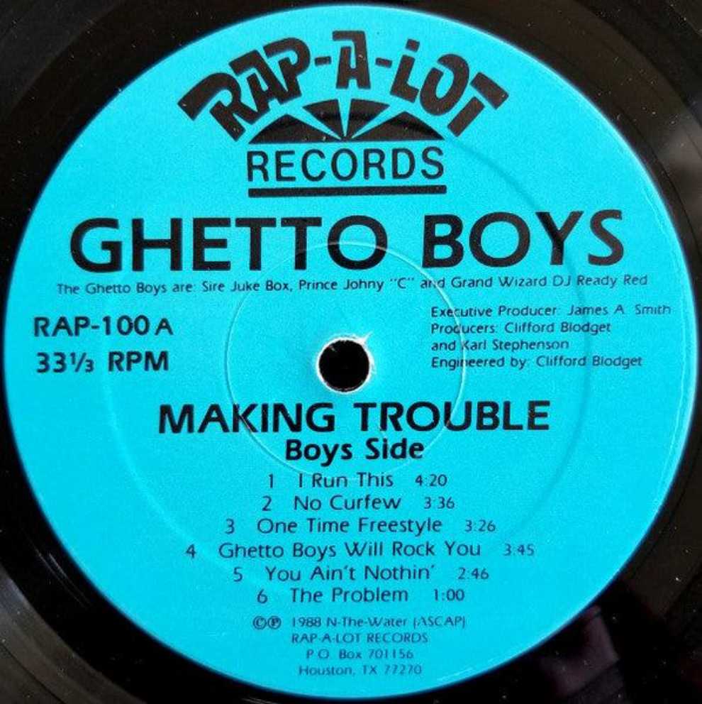 Geto Boys: Making Trouble - Ghetto boys (Cassette) music collectible - Main Image 2