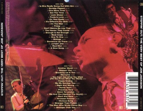 Steppin’ Out The Very Best Of Joe Jackson - Joe Jackson (CD) music collectible - Main Image 2