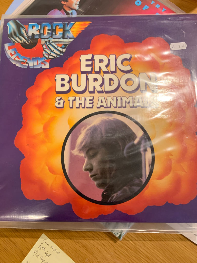 Rock And Pop Legends - Eric Burdon (12”) music collectible [Barcode 8711539650094] - Main Image 2