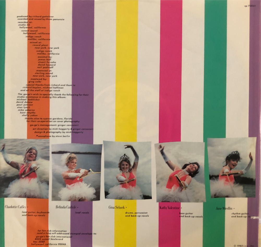 Vacation - Go-Go’s (12” - 36) music collectible - Main Image 4