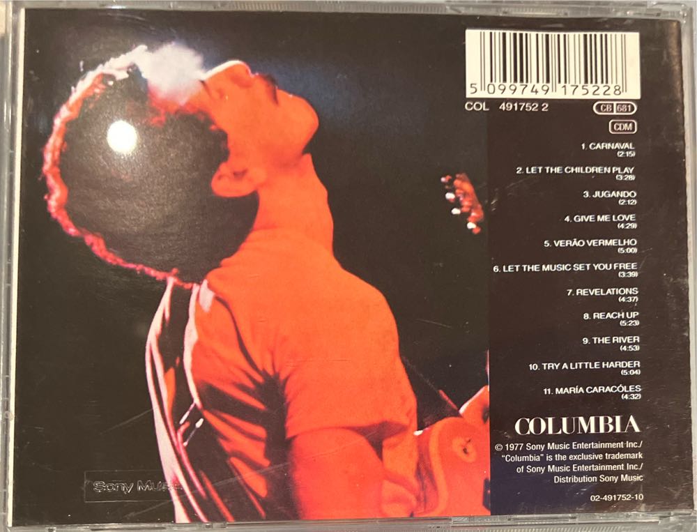 Festival - Santana (CD) music collectible [Barcode 5099749175228] - Main Image 2