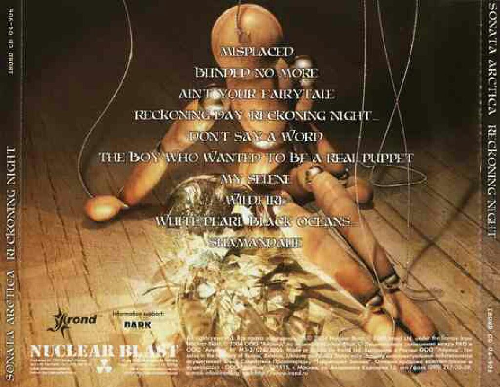 Reckoning Night - Sonata Arctica (CD) music collectible - Main Image 2