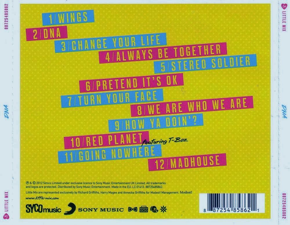DNA - Little Mix (CD - 43.50) music collectible [Barcode 886919384727] - Main Image 3