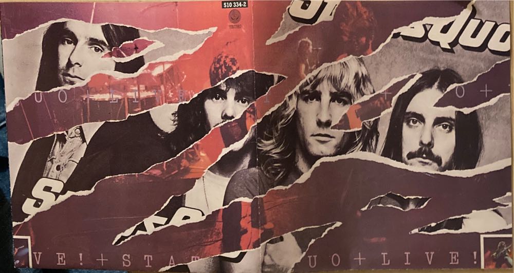 Status Quo Live - Status Quo (Cassette) music collectible [Barcode 731451033421] - Main Image 3